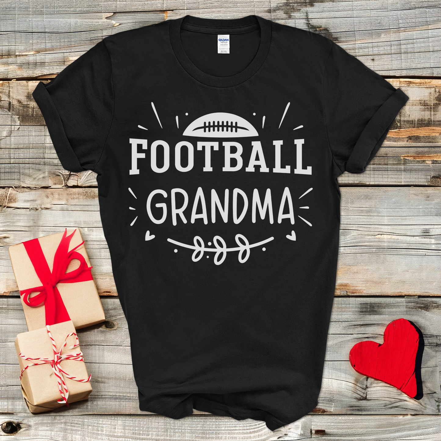 Football Grandma Gift T-Shirt