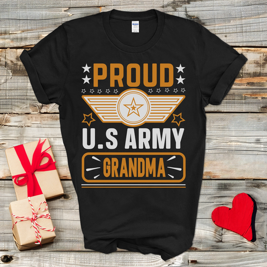 Proud U.S. Army Grandma T-Shirt