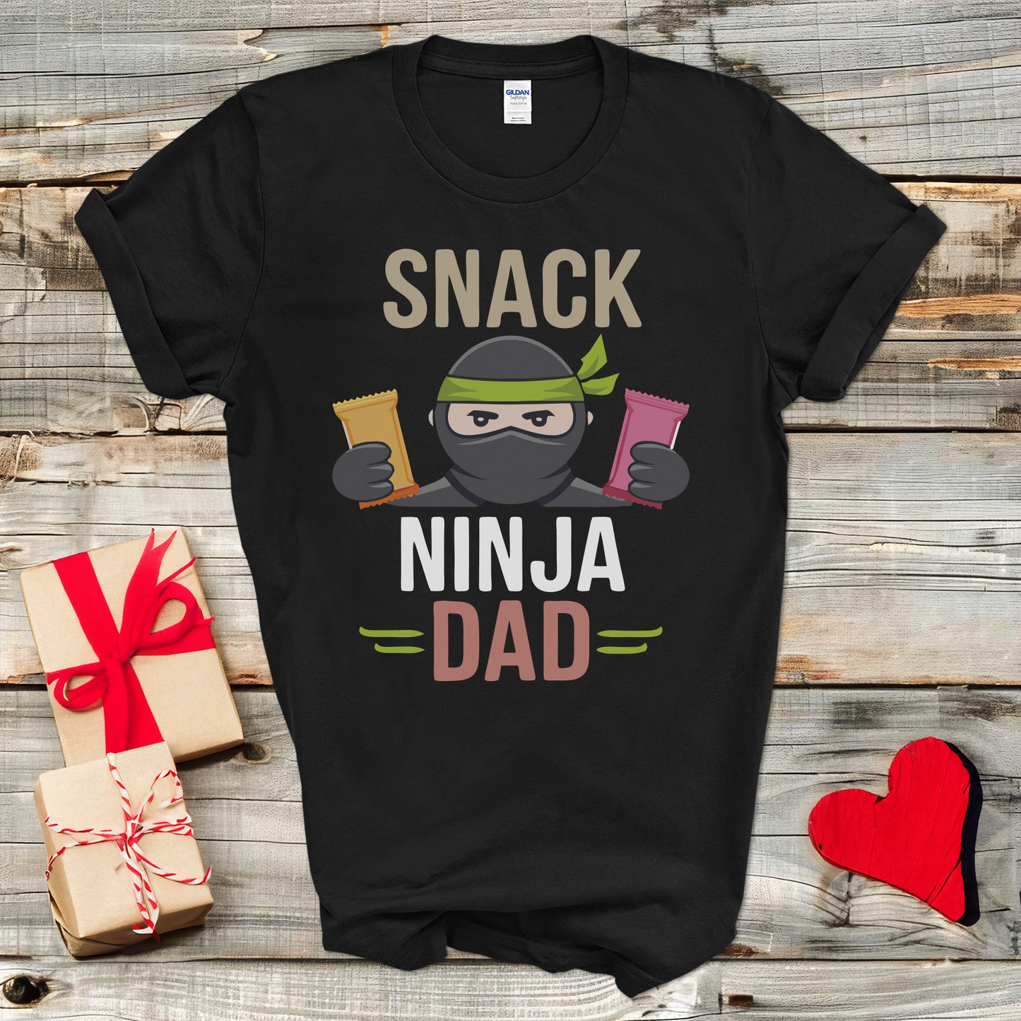 Snack Ninja Dad T-Shirt