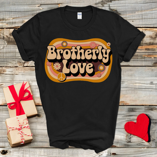 Retro Brotherly Love T-Shirt