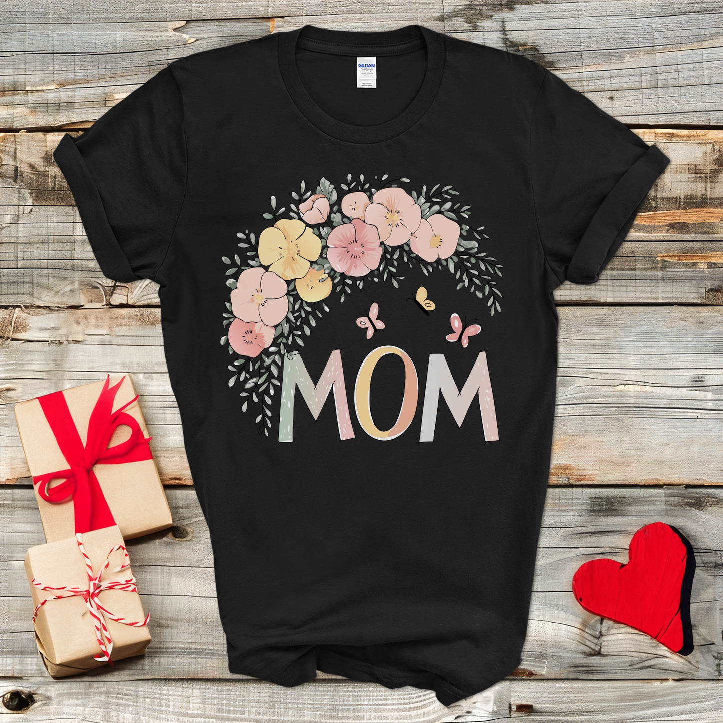 Floral Mom T-Shirt