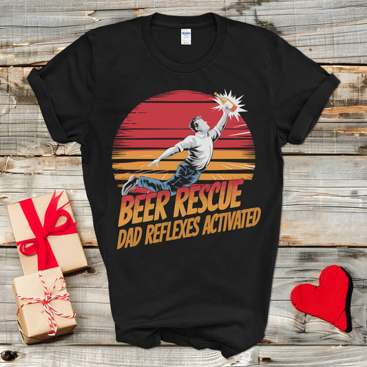 Beer Rescue Dad T-Shirt