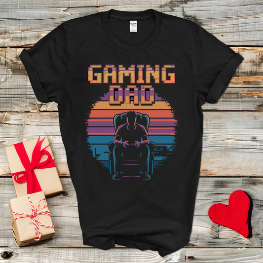 Retro Gaming Dad T-Shirt