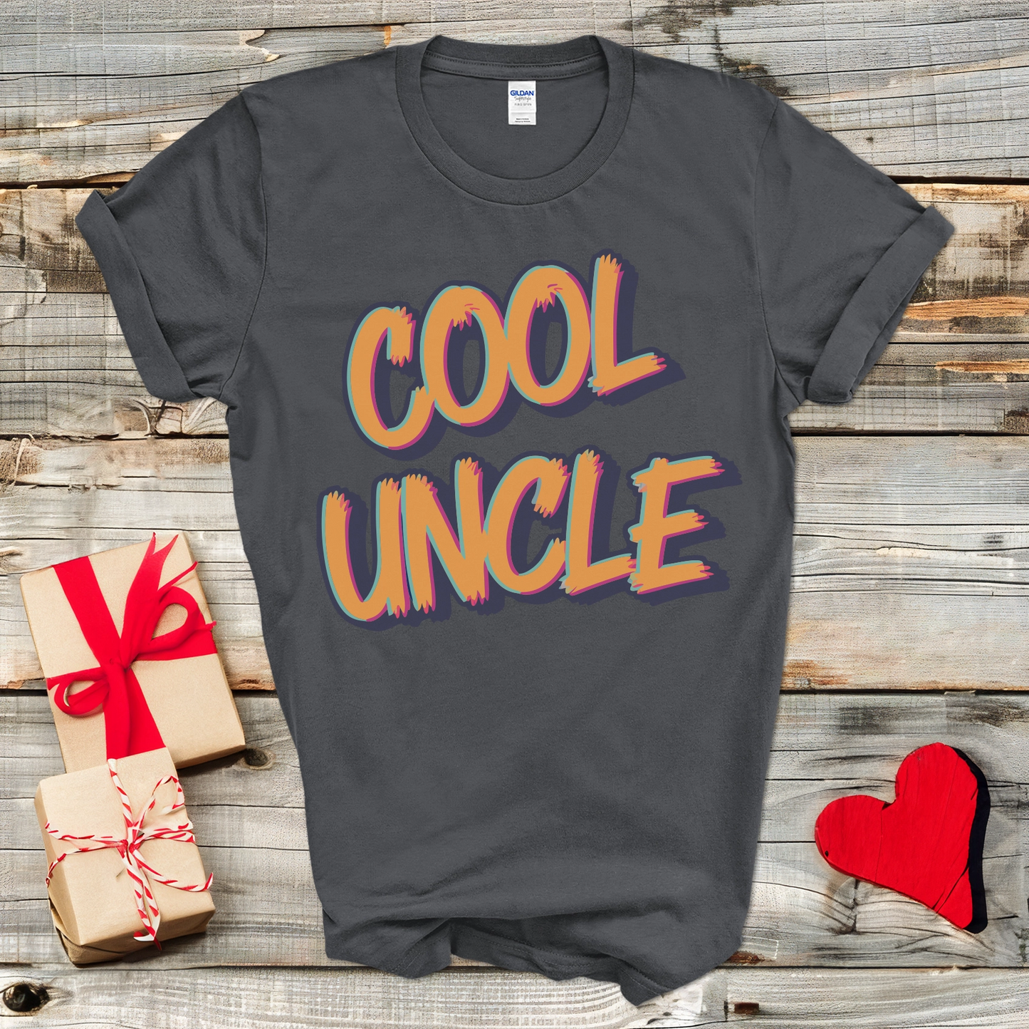 Cool Uncle Retro T-Shirt