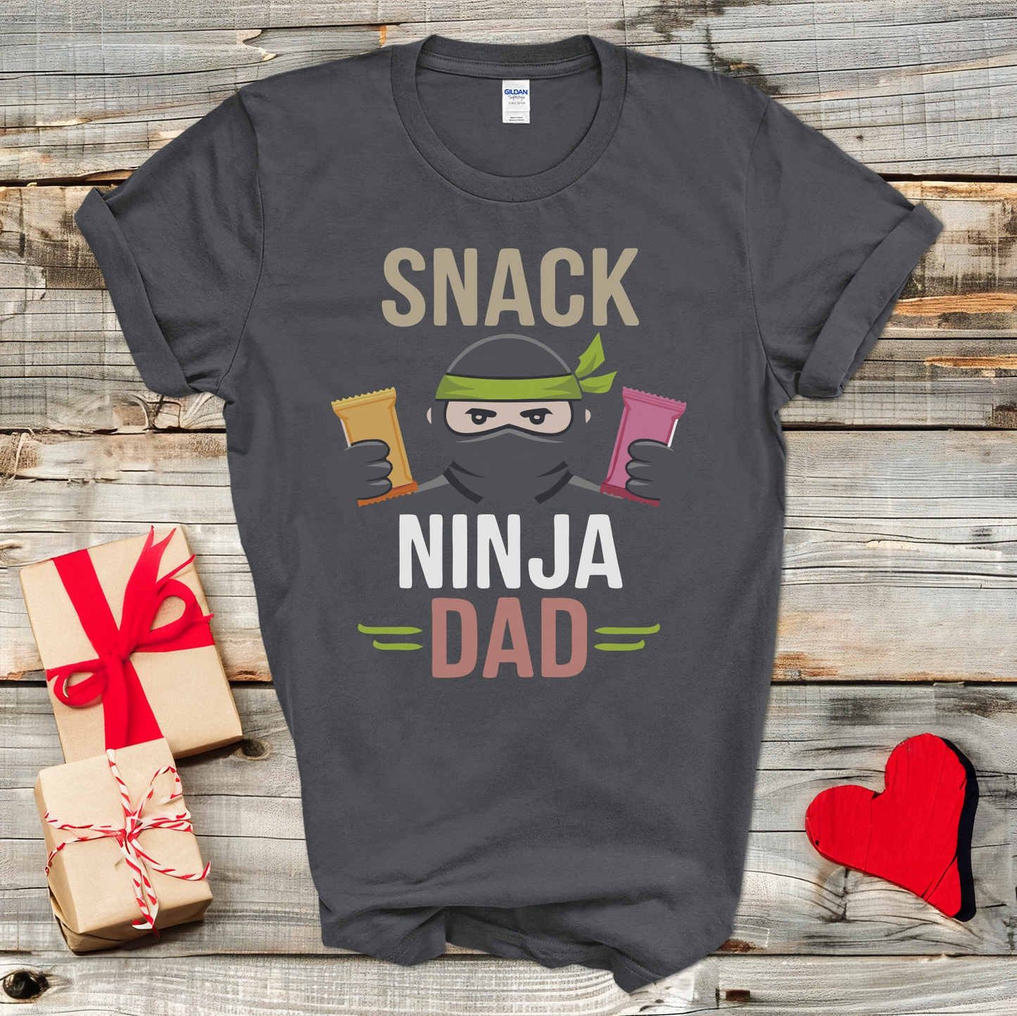 Snack Ninja Dad T-Shirt