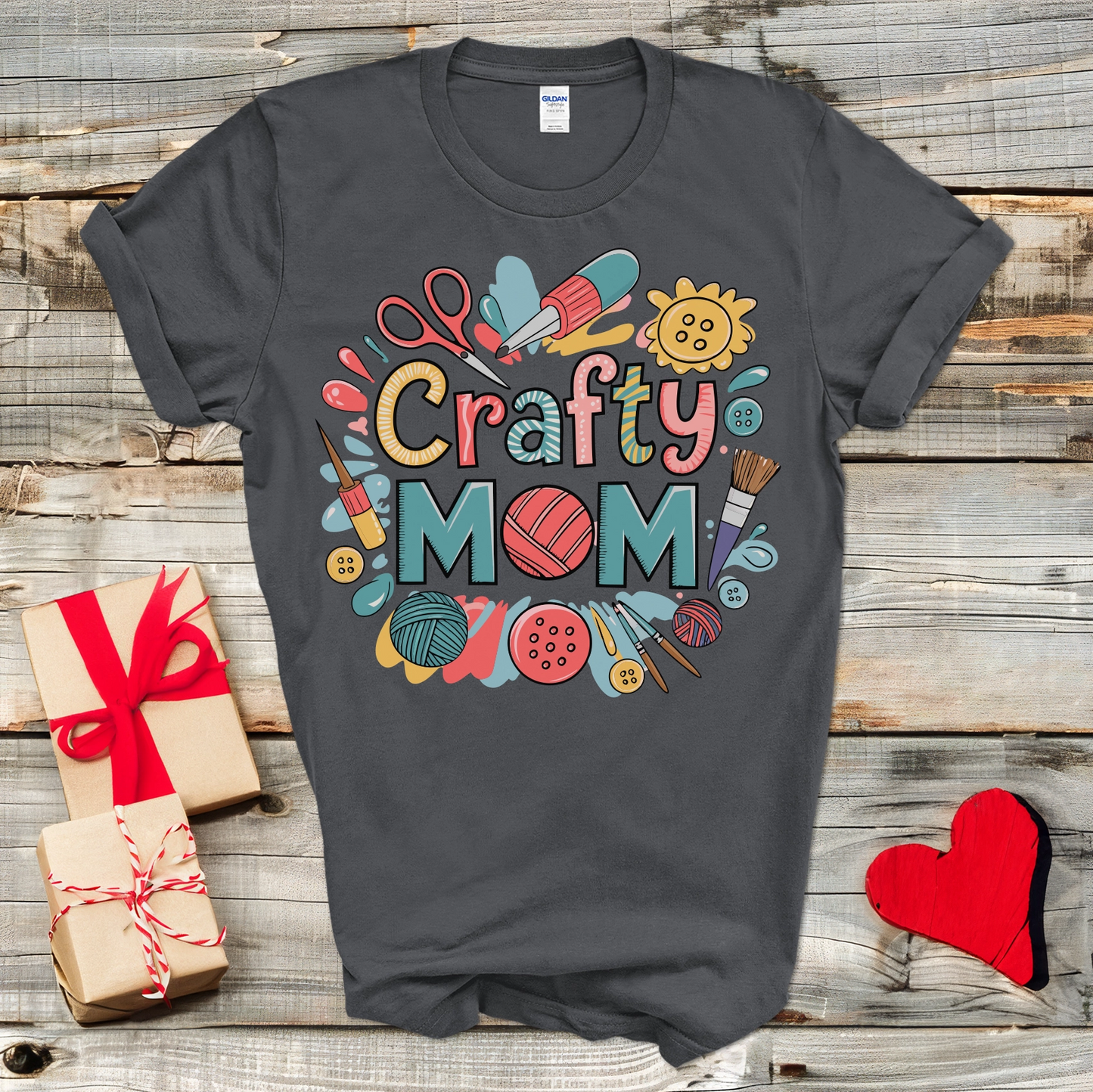 Crafty Mom Art T-Shirt