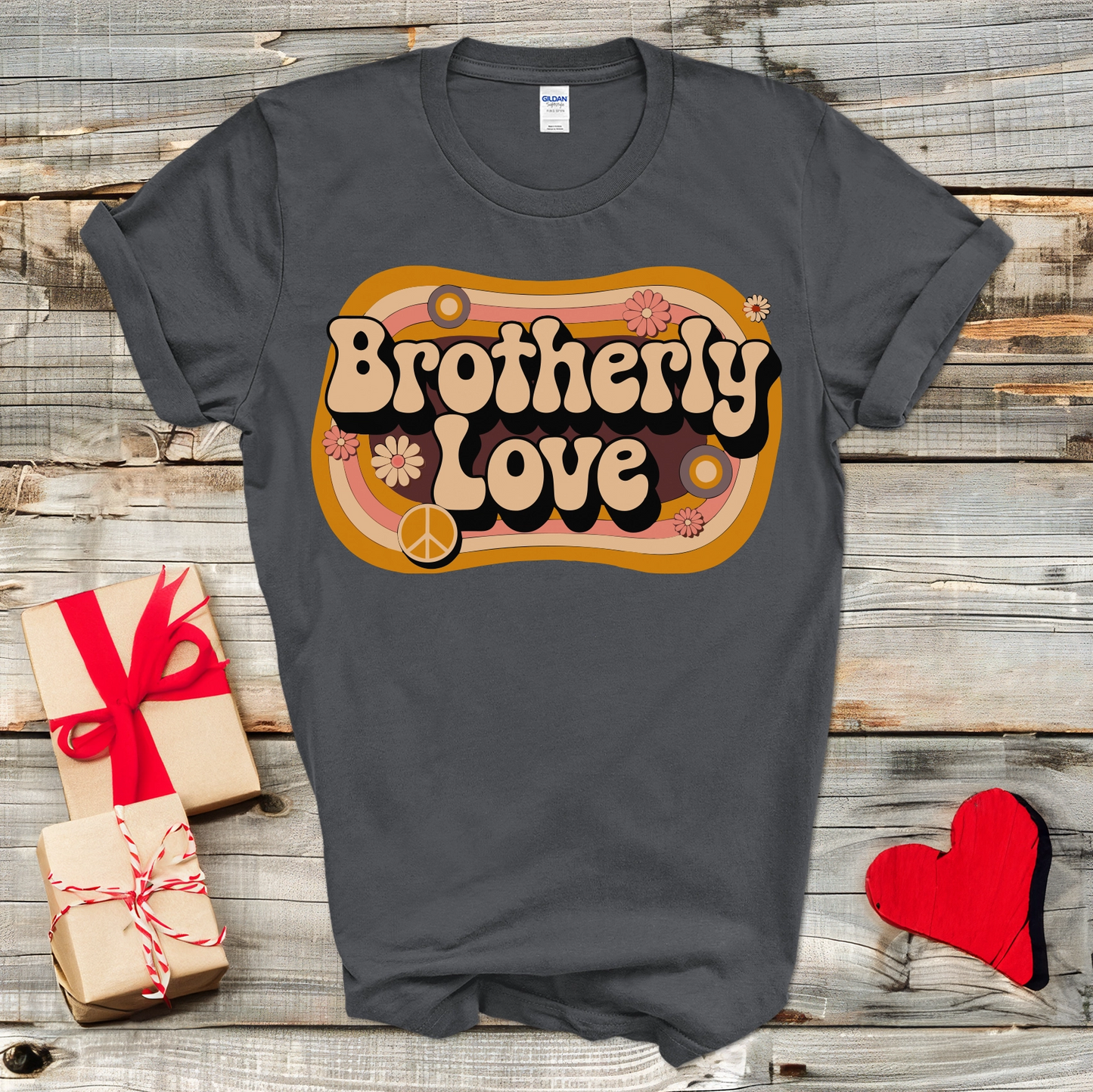 Retro Brotherly Love T-Shirt