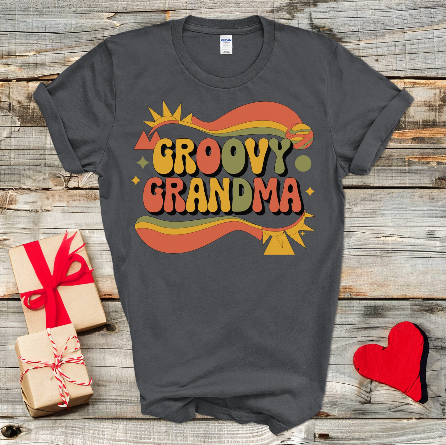 Retro Groovy Grandma T-Shirt