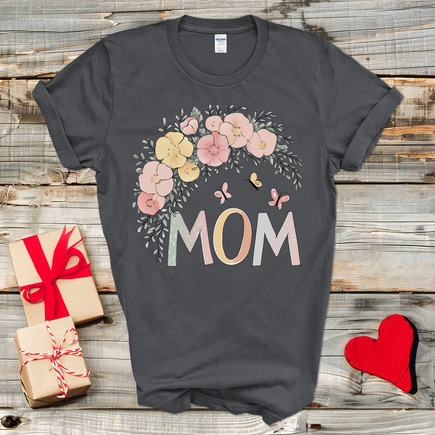 Floral Mom T-Shirt