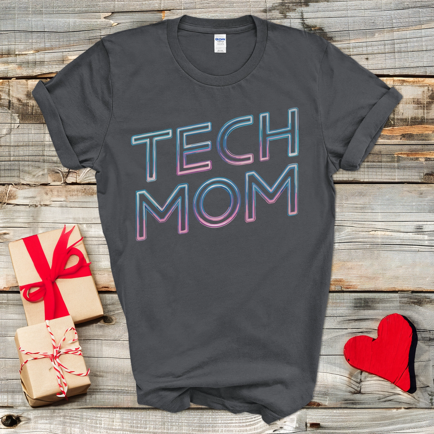 Tech Mom Neon T-Shirt