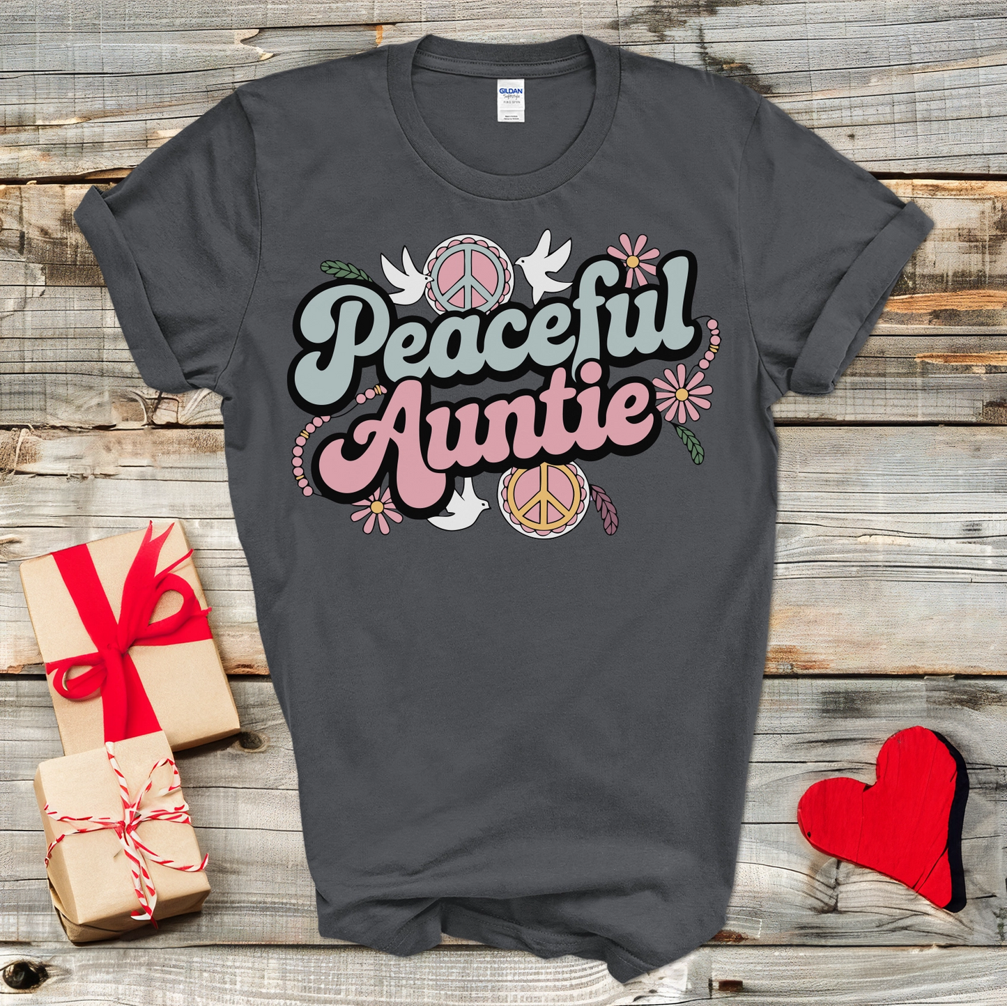 Peaceful Auntie T-Shirt