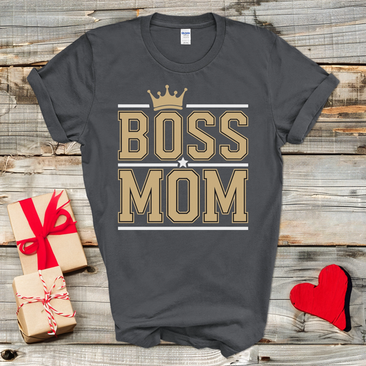 Boss Mom Crown T-Shirt