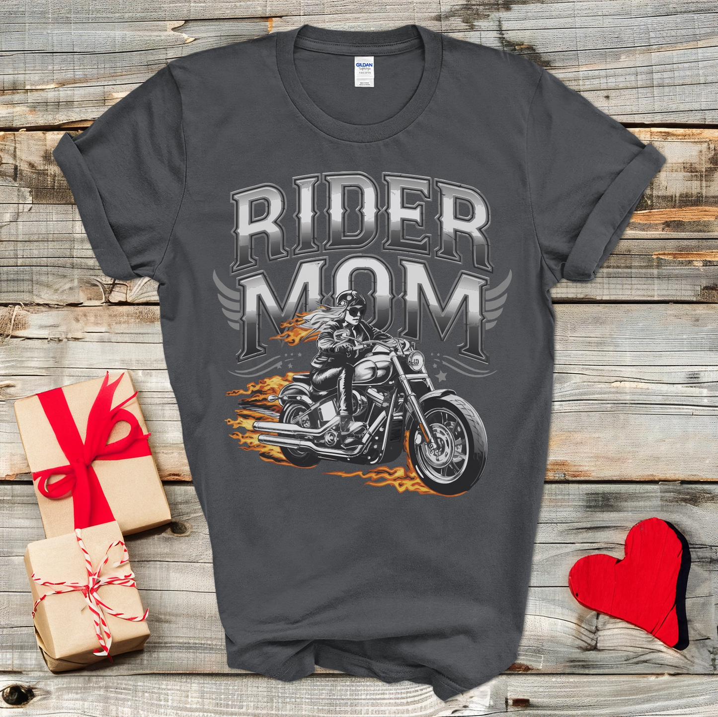 Rider Mom Motorcycle T-Shirt