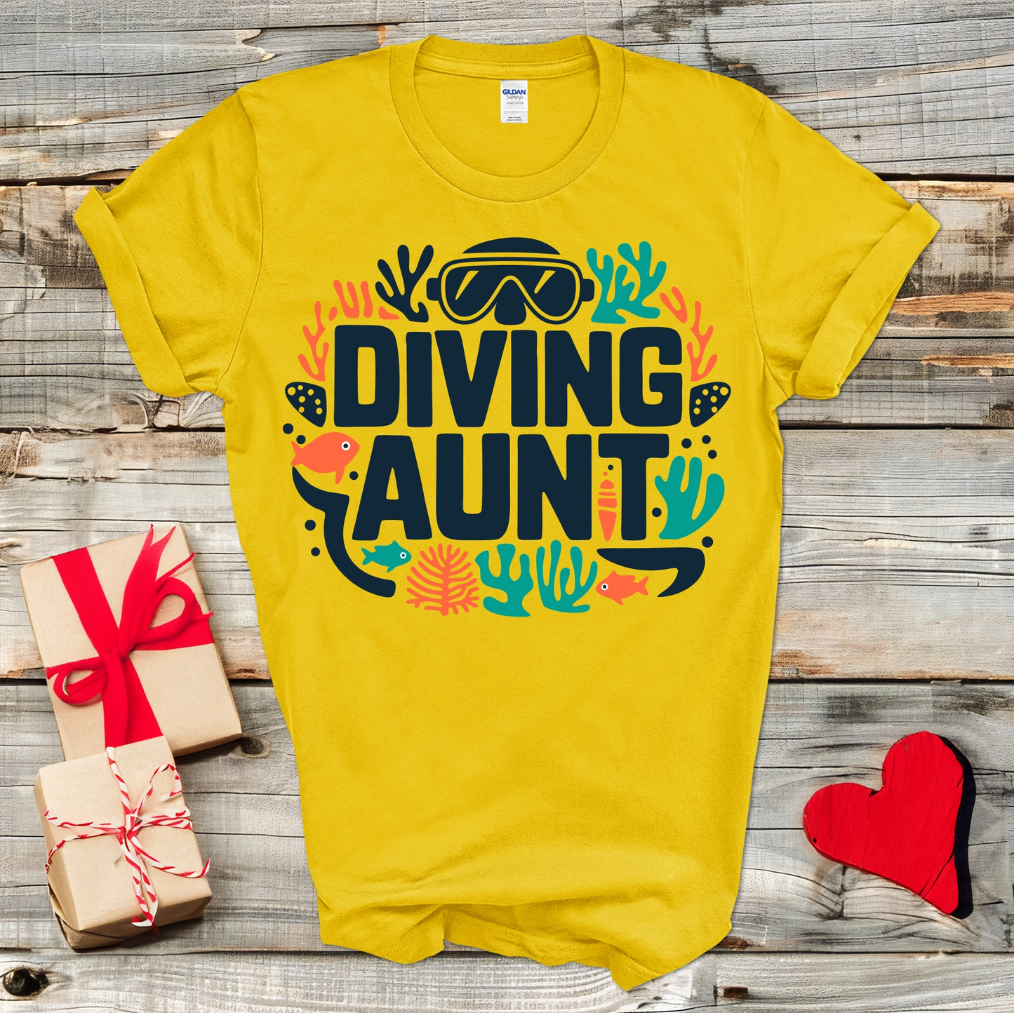 Diving Aunt T-Shirt