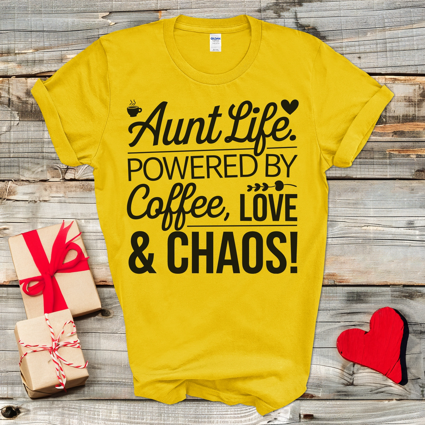 Aunt Life Coffee T-Shirt