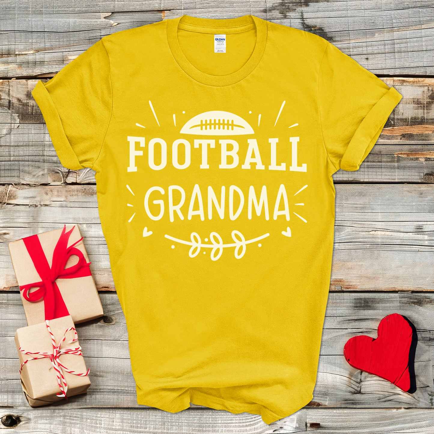 Football Grandma Gift T-Shirt