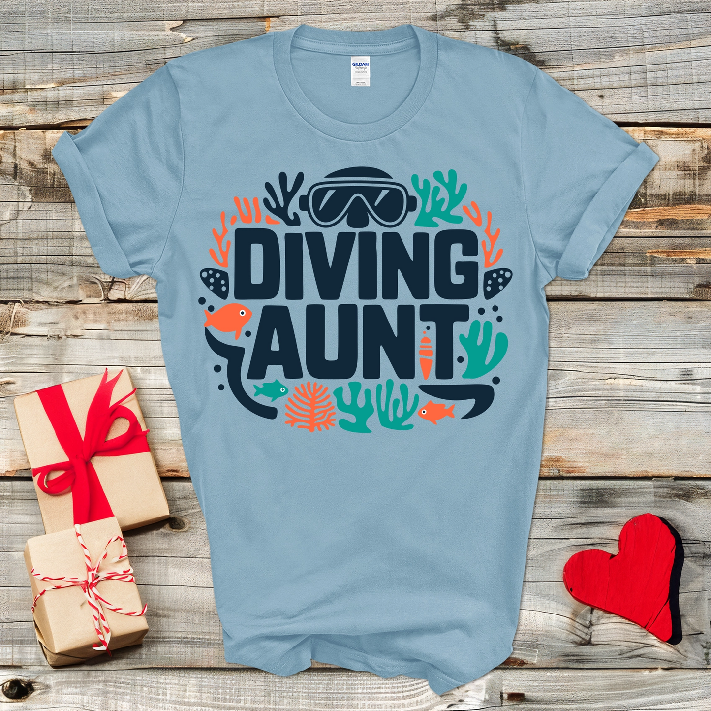 Diving Aunt T-Shirt