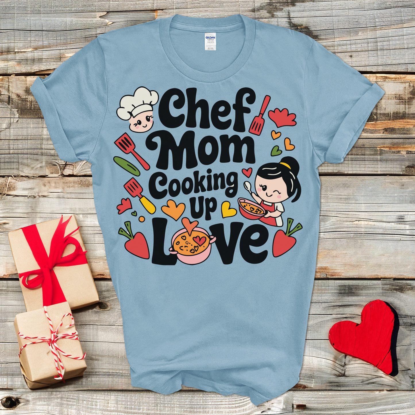 Mom Cooking Love T-Shirt