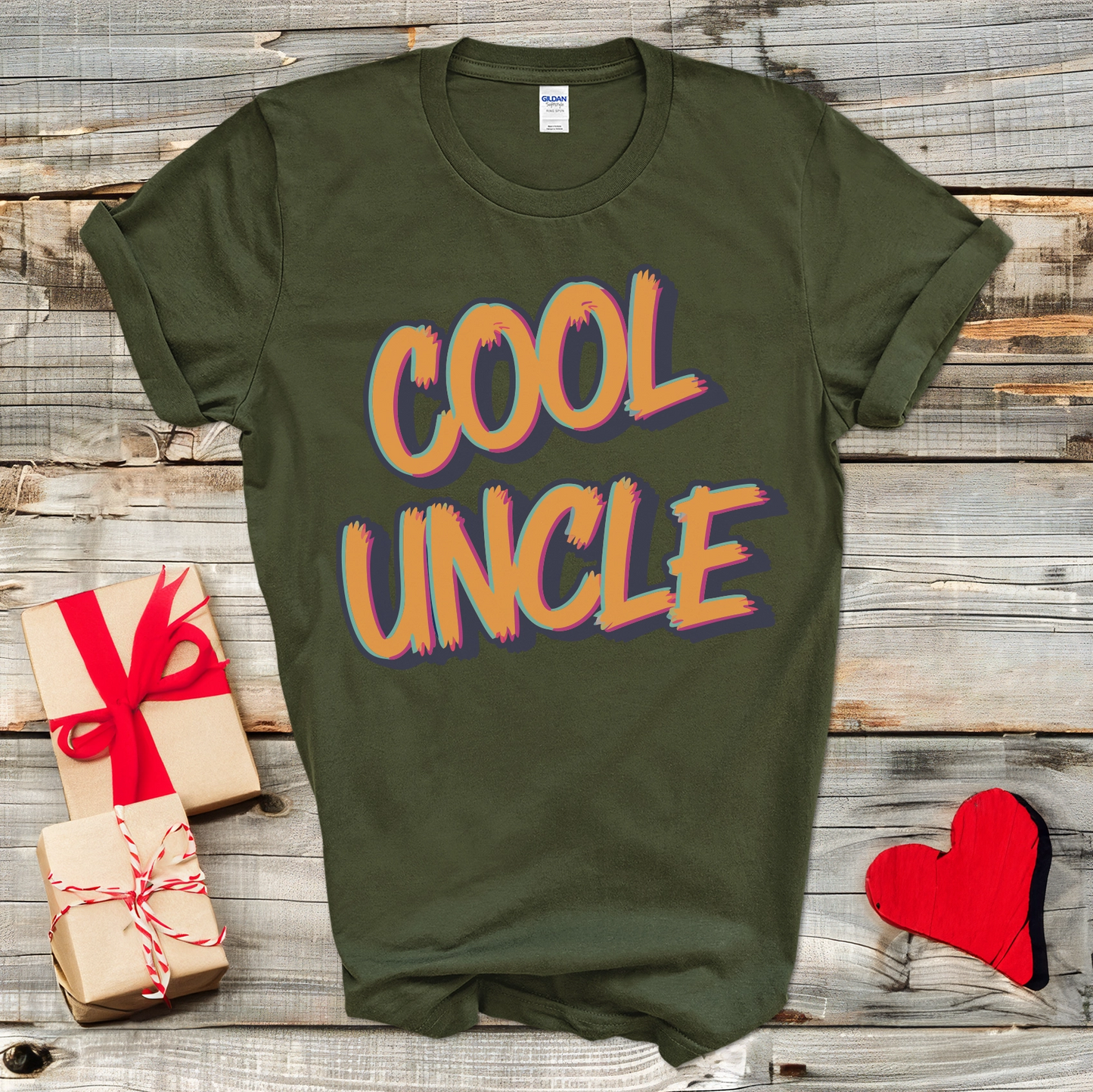 Cool Uncle Retro T-Shirt