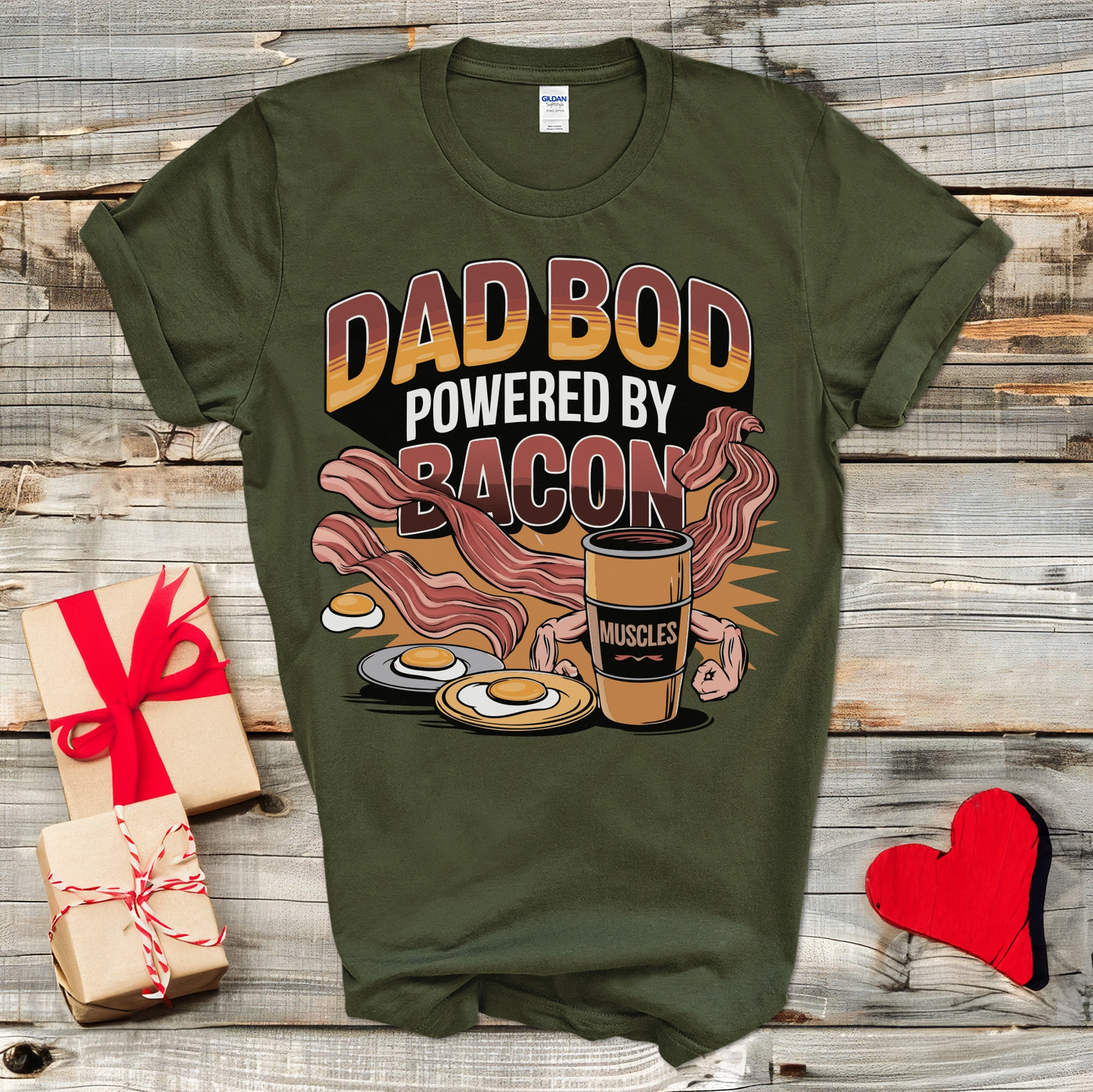 Bacon Dad Bod T-Shirt