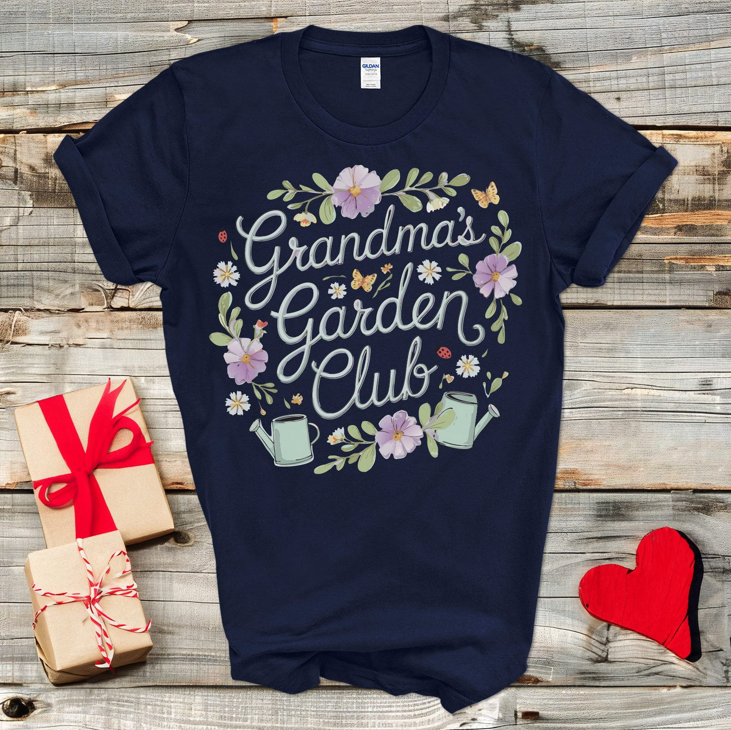 Floral Grandma's Garden T-Shirt