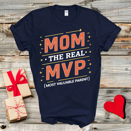 Mom MVP Statement T-Shirt