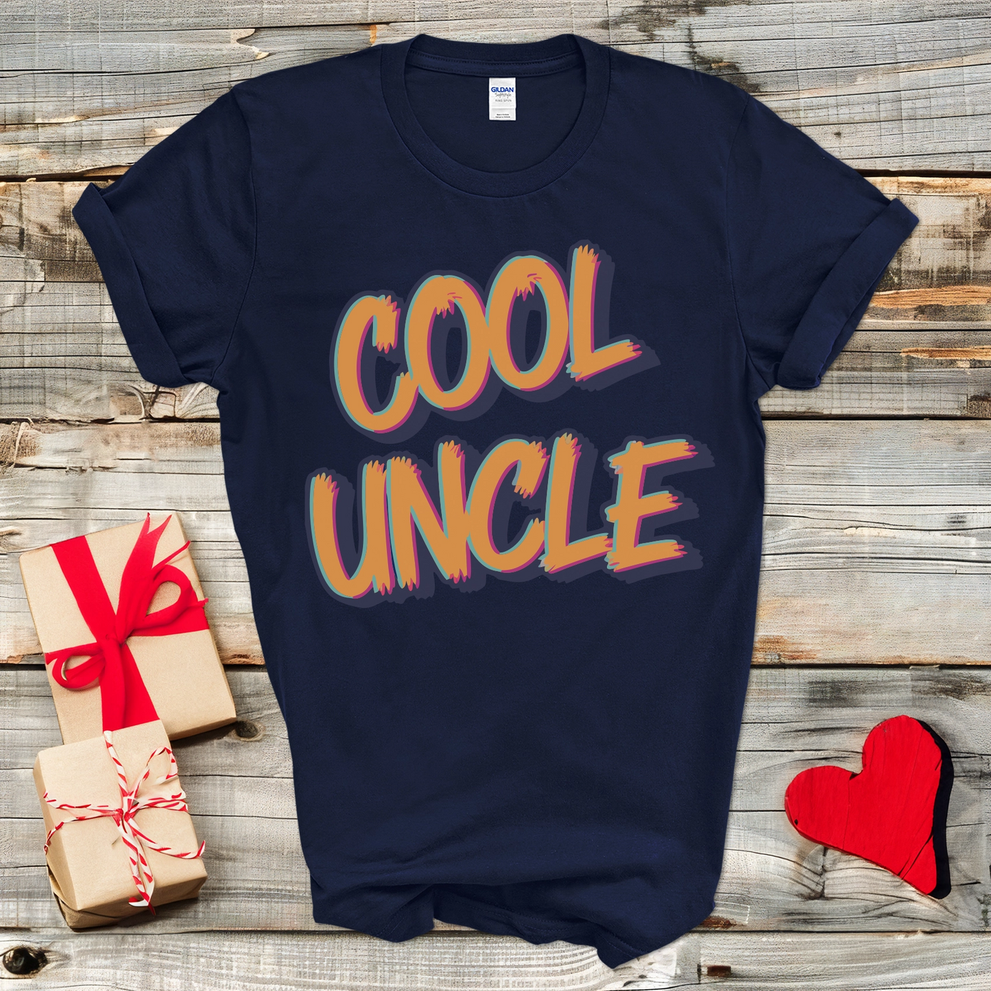 Cool Uncle Retro T-Shirt