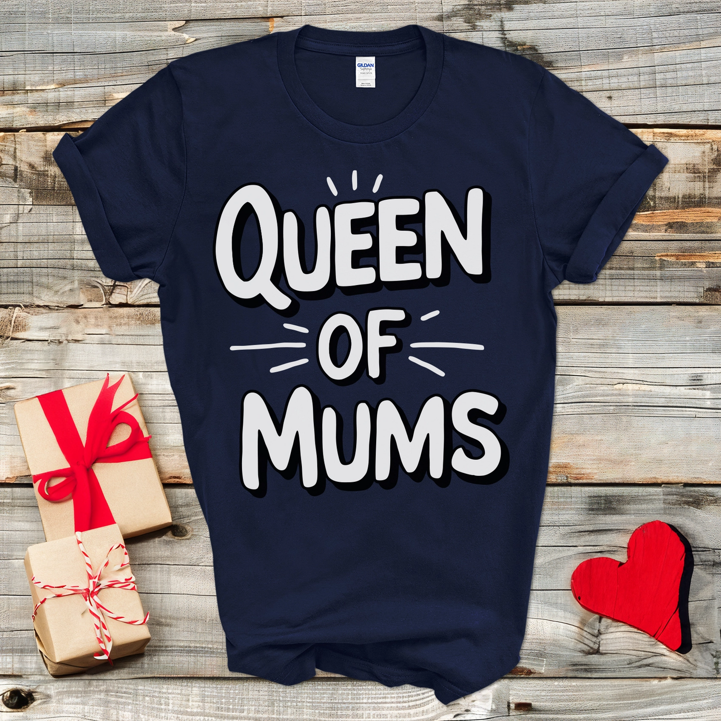 Queen of Mums T-Shirt