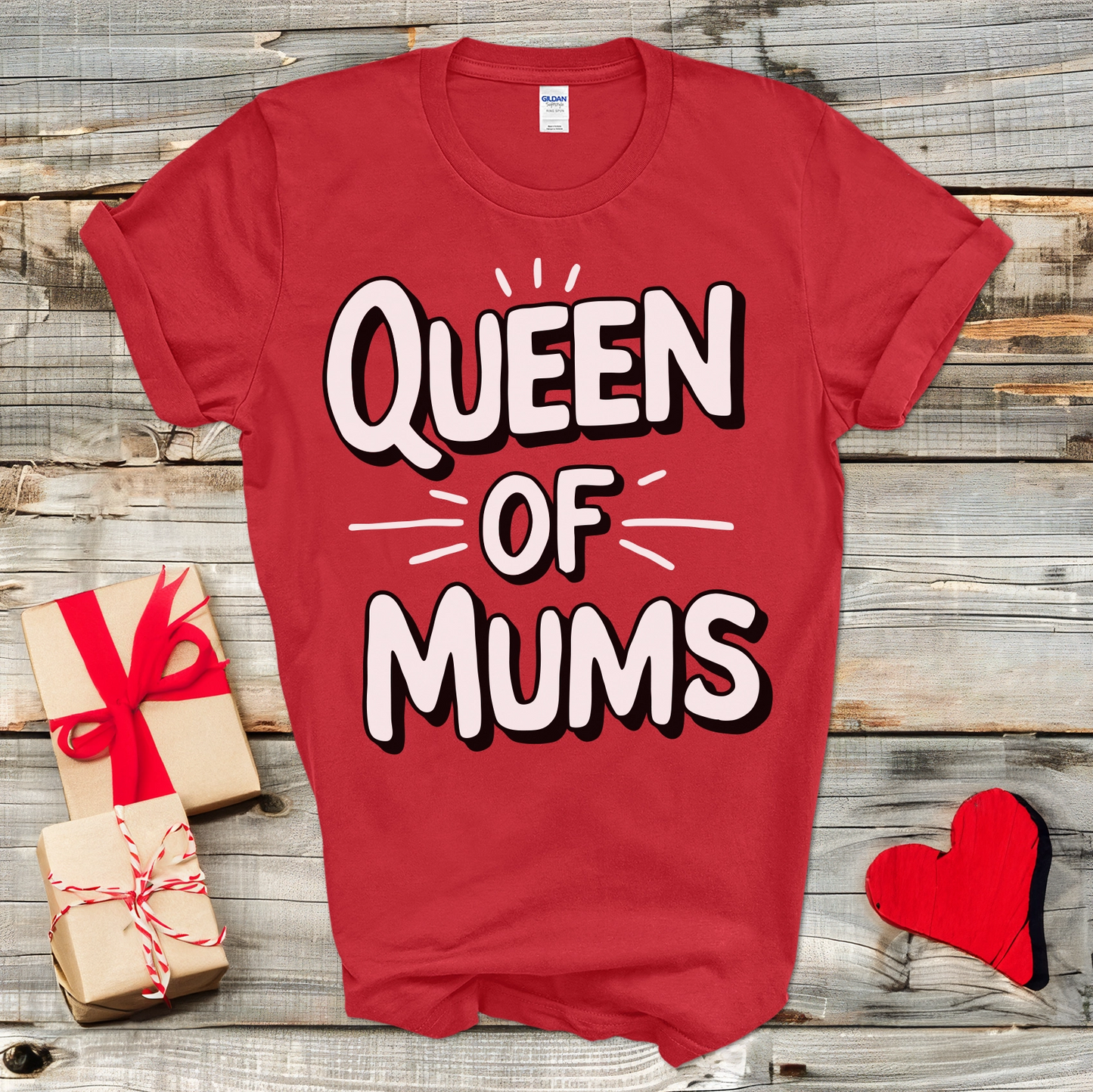 Queen of Mums T-Shirt