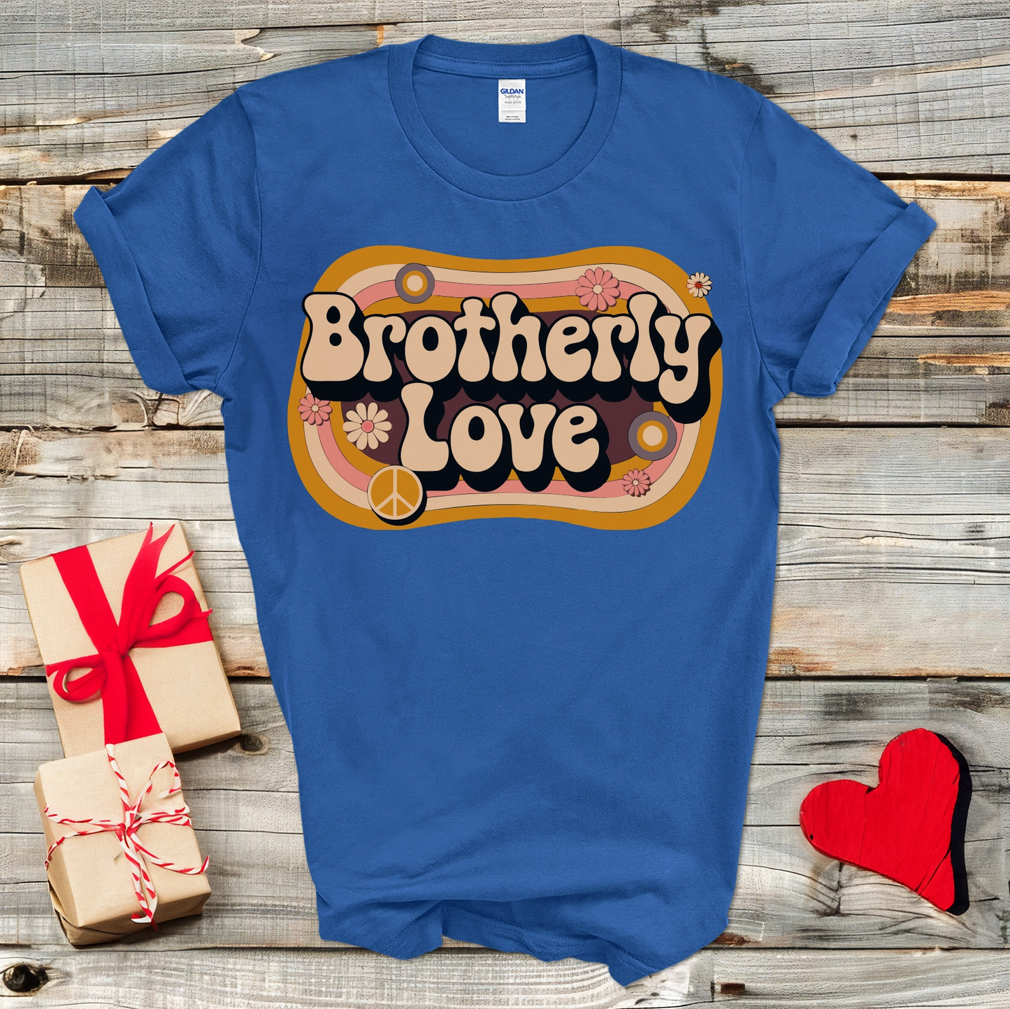 Retro Brotherly Love T-Shirt