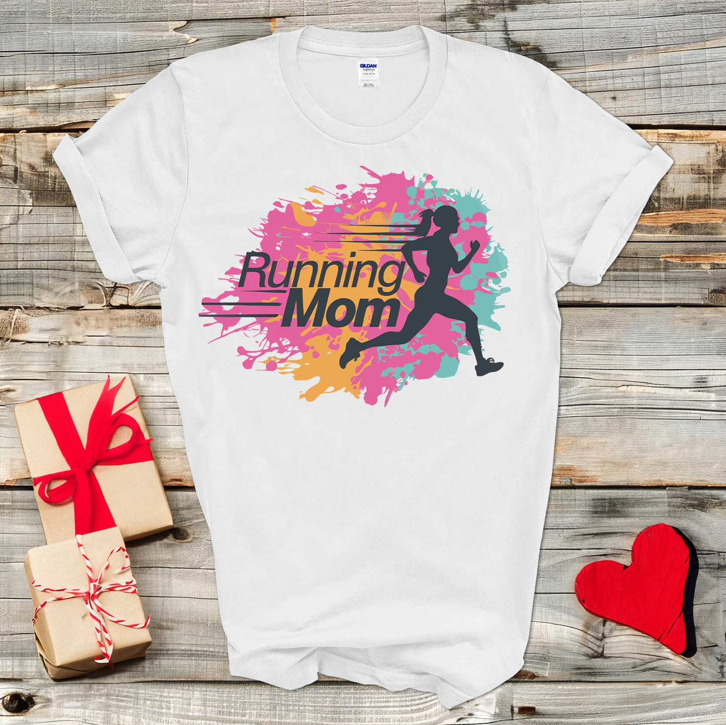 Running Mom Splash T-Shirt