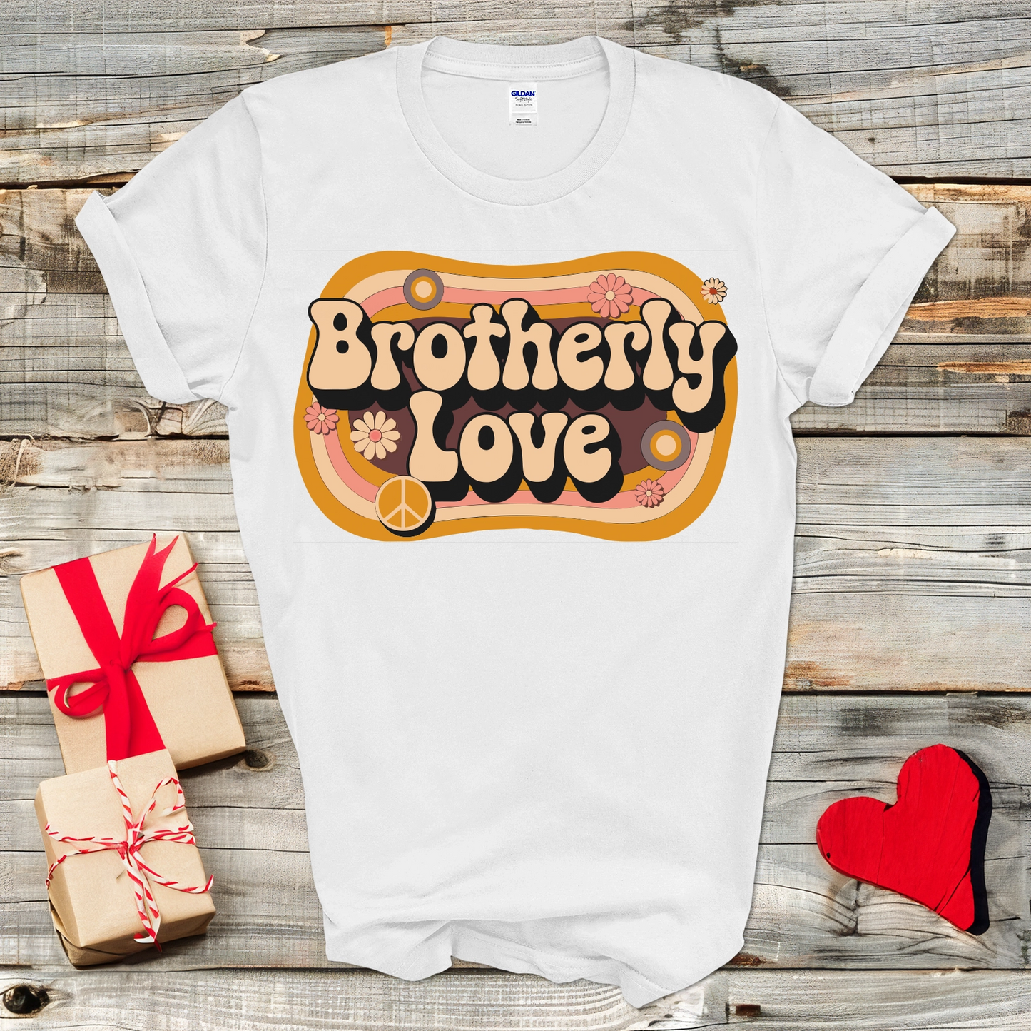 Retro Brotherly Love T-Shirt