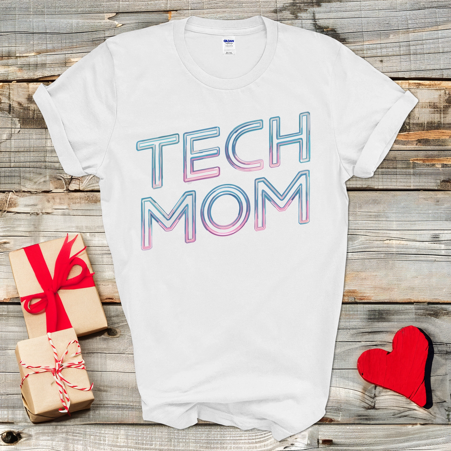 Tech Mom Neon T-Shirt