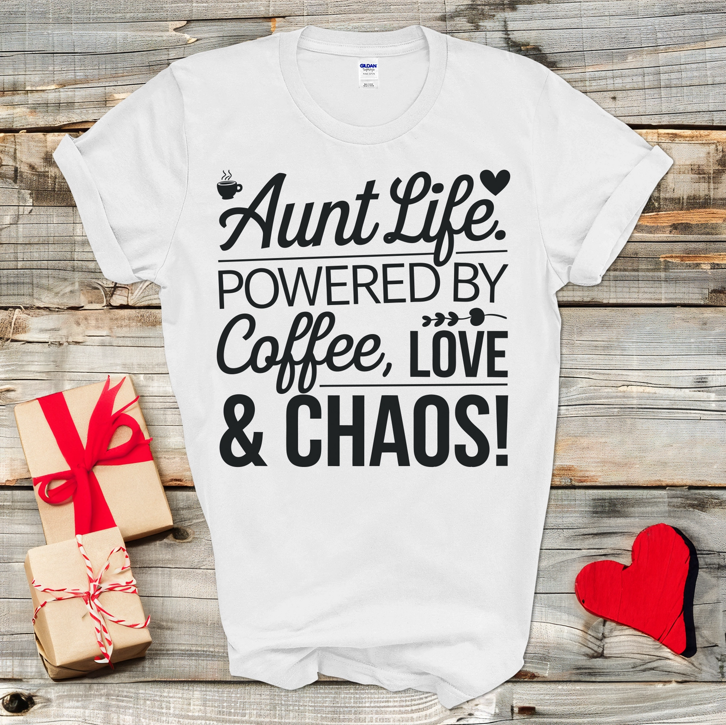 Aunt Life Coffee T-Shirt