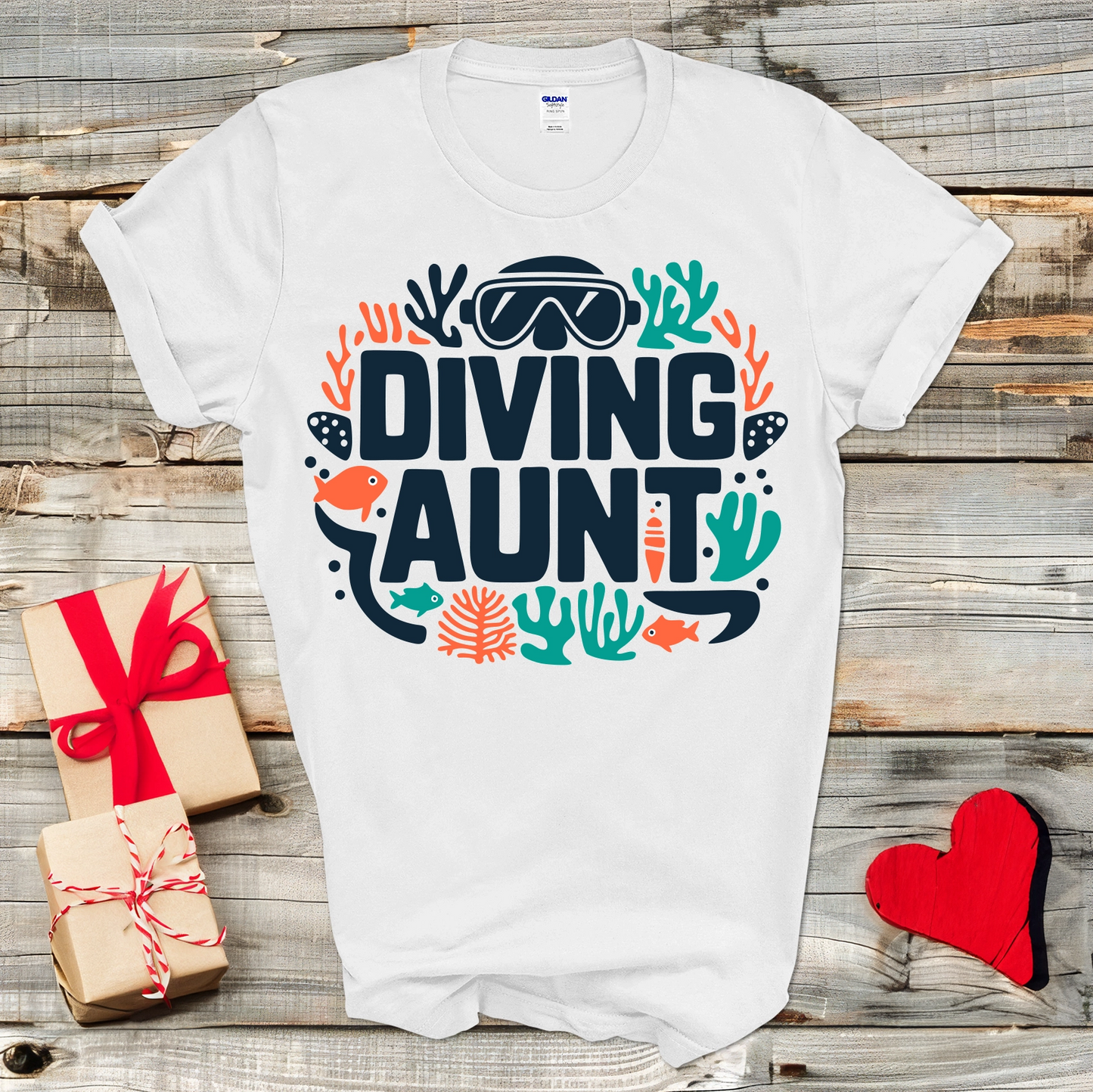 Diving Aunt T-Shirt