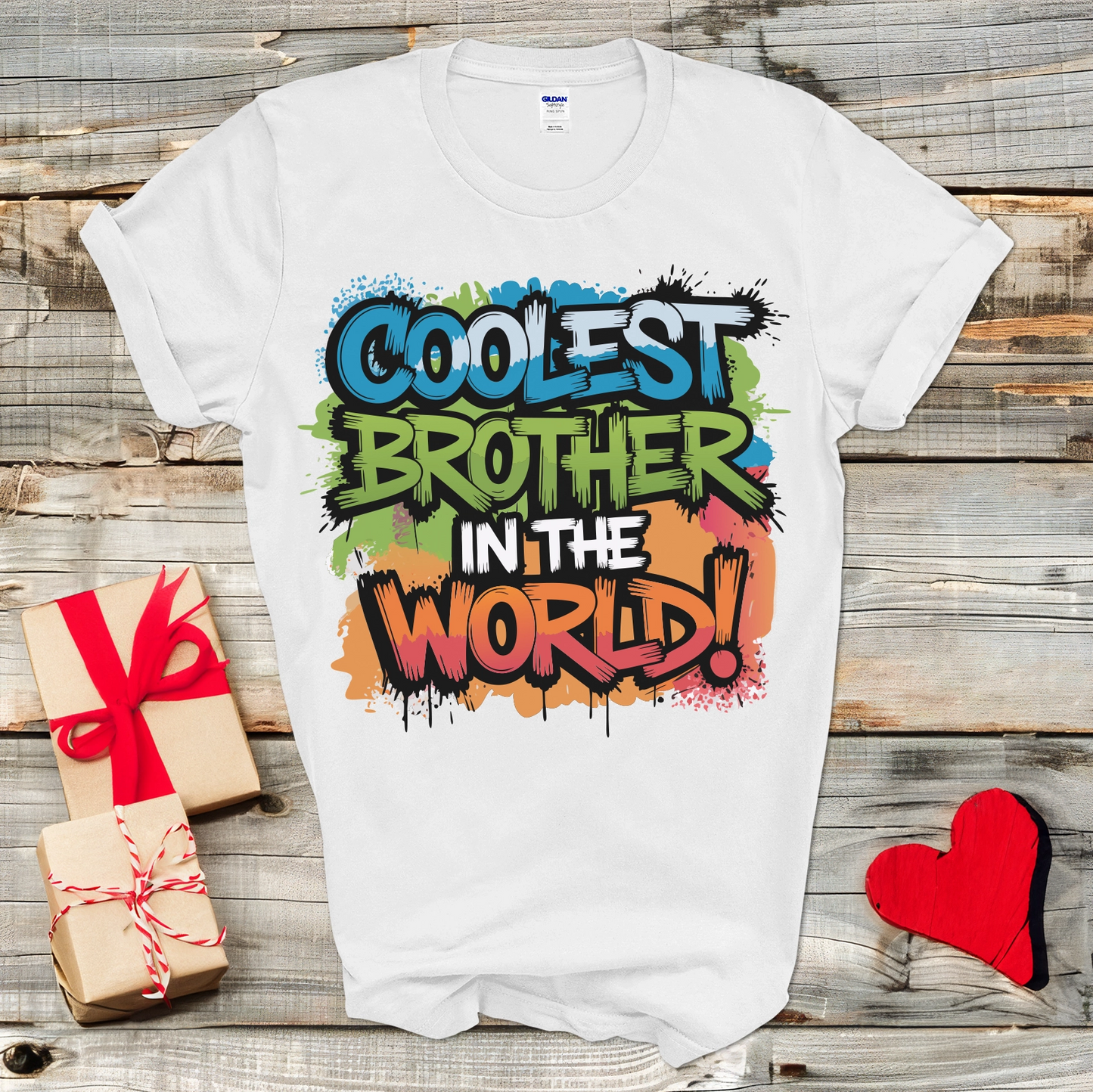 Coolest Brother Graffiti T-Shirt