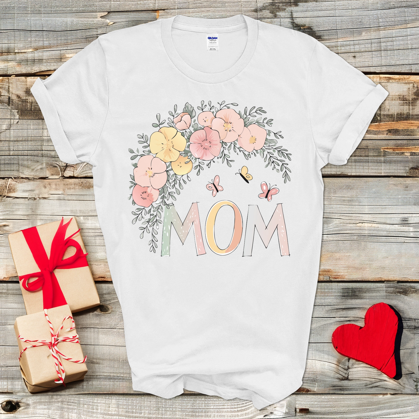 Floral Mom T-Shirt