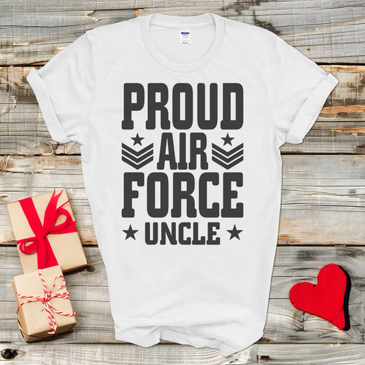 Proud Air Force Uncle T-Shirt