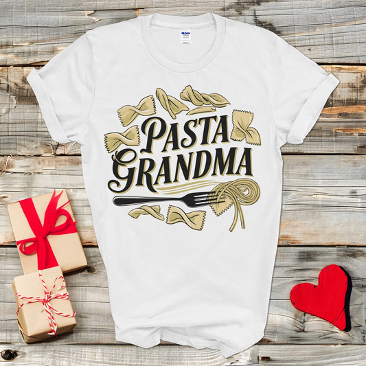 Pasta Loving Grandma T-Shirt