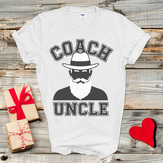 Bearded Coach Uncle T-Shirt