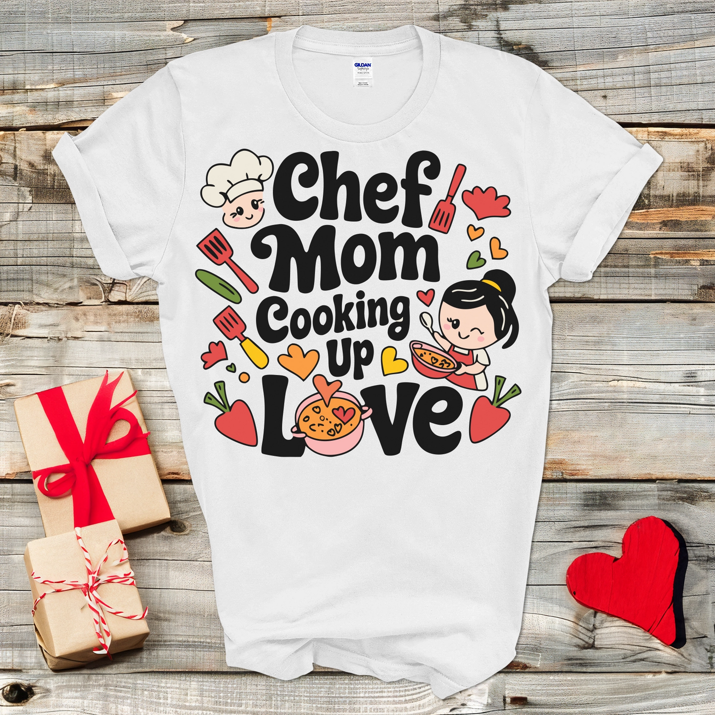 Mom Cooking Love T-Shirt