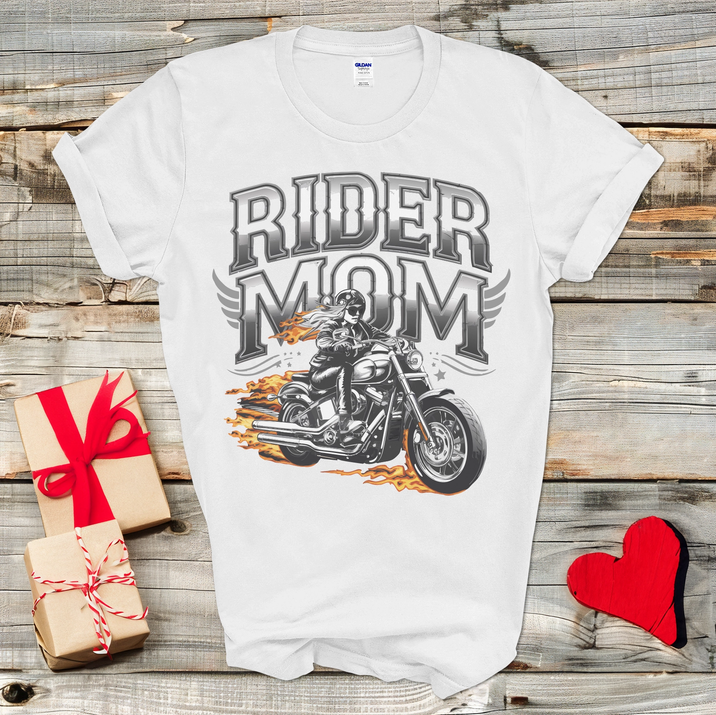 Rider Mom Motorcycle T-Shirt