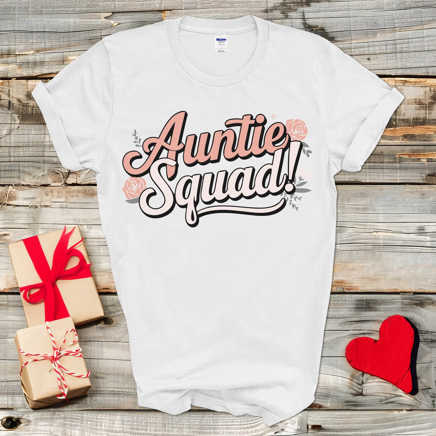 Auntie Squad Floral T-Shirt