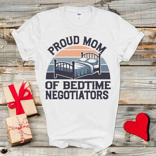 Bedtime Negotiators Mom T-Shirt